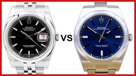 rolex date vs datejust|Rolex Datejust vs oyster perpetual.